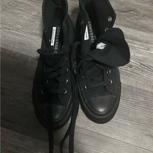 Converse Black Canvas Sneakers